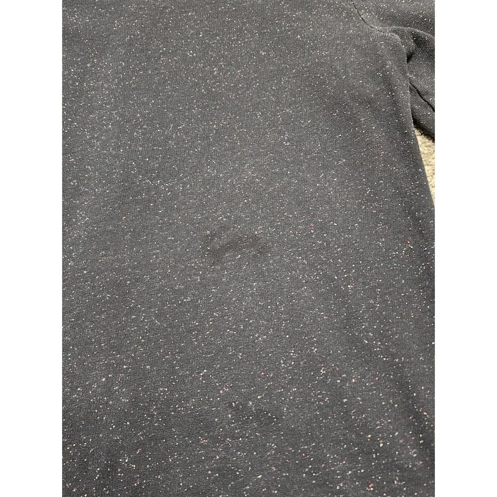 Rare Y2K Nike Speckled Hoodie Full‎ Zip Jacket Womens Medium Black - Picture 13 of 16